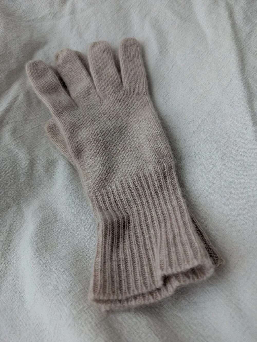 Neutral Cashmere Gloves